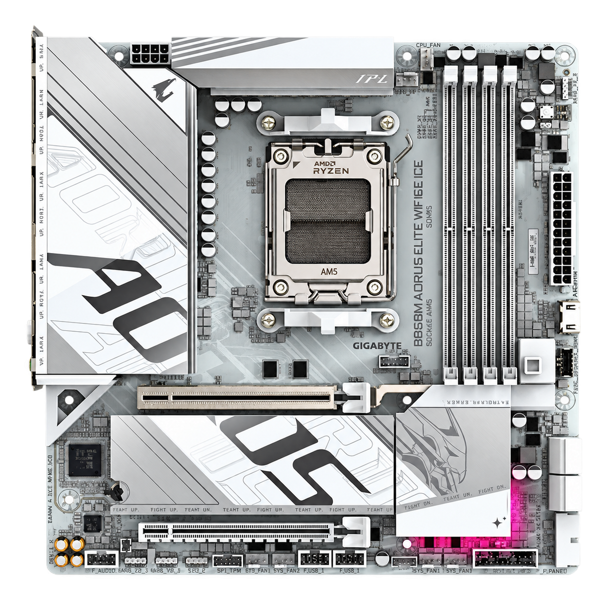 GIGABYTE B850M AORUS ELITE ICE [DDR5, Wi-Fi]