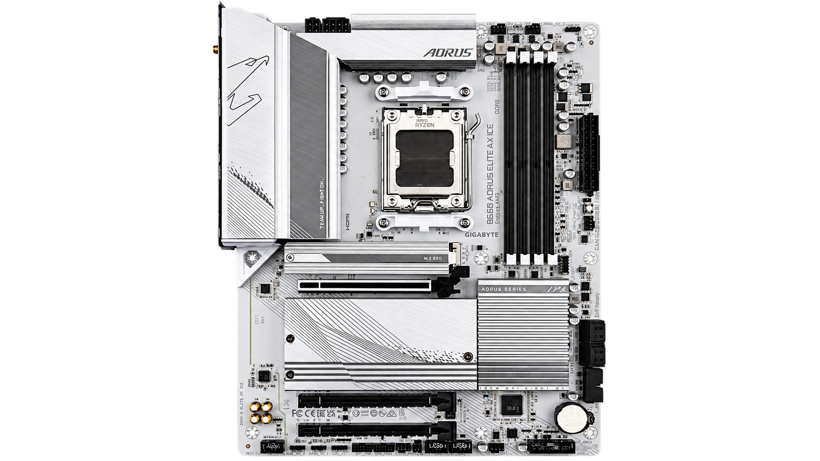 GIGABYTE B650 AORUS ELITE AX ICE [DDR5, Wi-Fi]