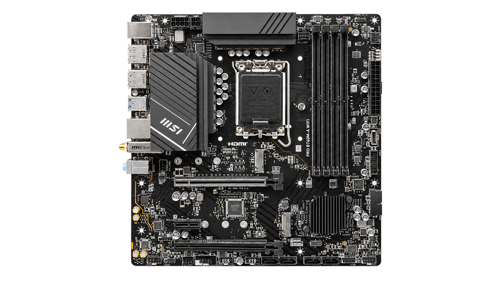 MSI PRO B760M-A [DDR5, Wi-Fi]